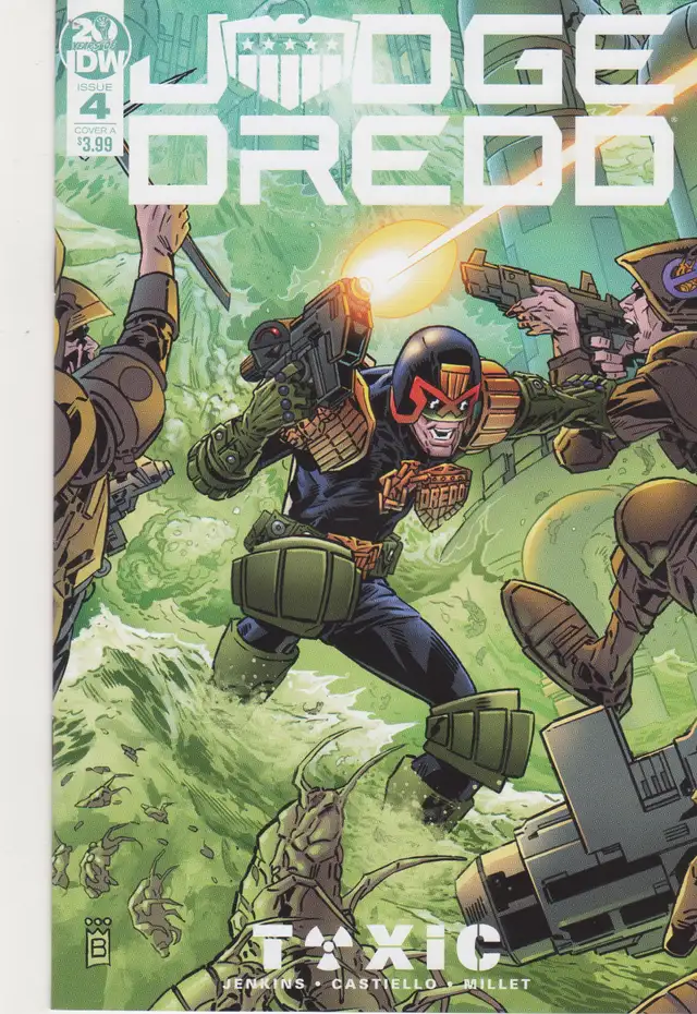 IDW Comics - Judge Dredd: Toxic - Issues #3B and 4A (2018) in Comics & Graphic Novels in Oshawa / Durham Region - Image 3