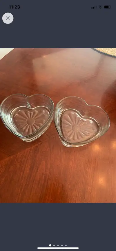 VALENTINES HEART SHAPED BOWLS ! BRAMPTON ! , View more