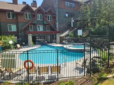 SLEEPS 8 - rare Canmore condo for dates in July, pool/hot tub!, View more