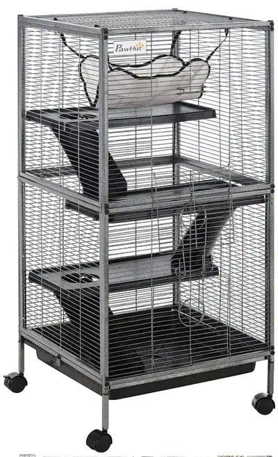 Guinea pig cage and accessories, View more