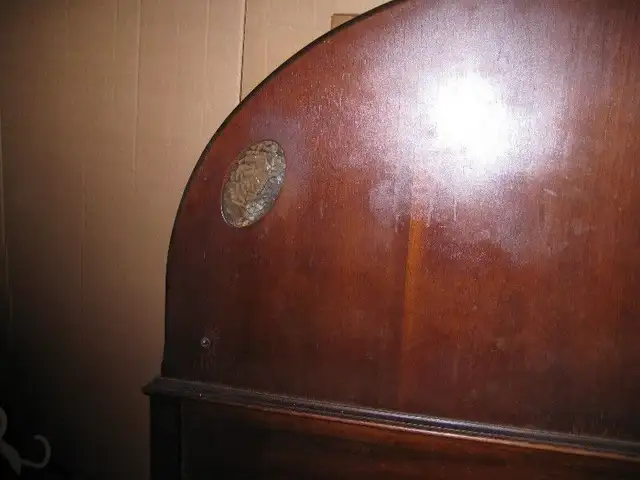 AUTHENTIC  ANTIQUE WOOD BED  **Reduced/reduced/reduced in Beds & Mattresses in City of Toronto - Image 5