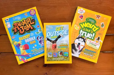 New National Geographic Activity Book Set, View more