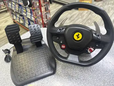 Thrustmaster T80 Wheel Pedal Dreving Kit, View more