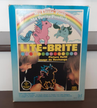 My Little Pony & Cabbage Patch Kids Lite-Brite Picture Refill