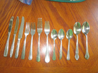 mismatched utensils