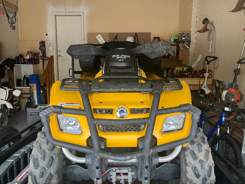 ATV for Sale GREAT MACHINE Outlander 500 HO Low KM and HRS ATVs