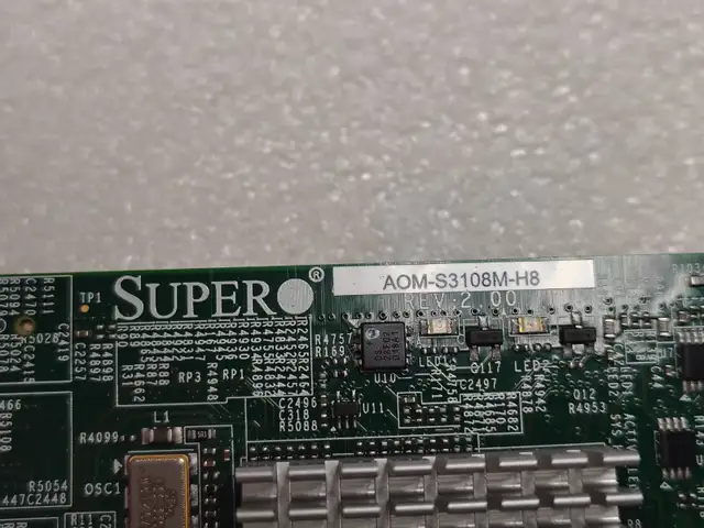 SuperMicro AOM-S3108M-H8 12Gbps 8-Port SAS Raid Controller