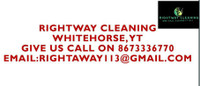 RIGHTWAY CLEANING IN WHITEHROSE 
