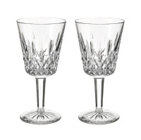 Lismore 1952 Goblet 8 OZ Set/2 by Waterford Wine glass 1061738
