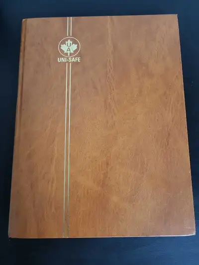 Uni-Safe 16 page 12"x 9" stamp stockbook, View more