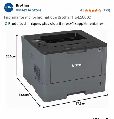Brother HL-L5000D, View more