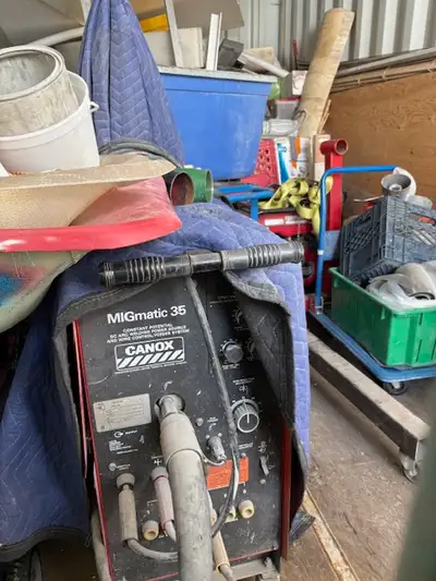 mig welder 60 foot extension 3 sections hardly used