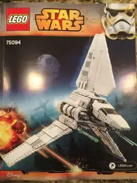 Lego 75094 Imperial shuttle tydirium Star wars episode 4/5/6