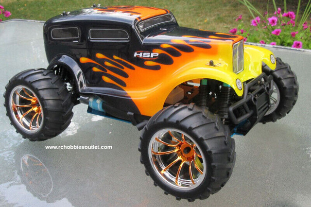 New Nitro Gas RC Truck 3.0cc Engine 4WD 2.4G Fast RC in Hobbies & Crafts in Kingston - Image 2