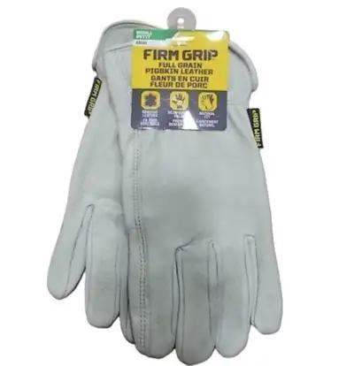 Firm Grip Full-Grain Leather Work Gloves, View more