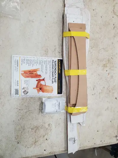 Folding Adirondack chair plans, View more