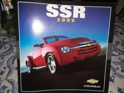 2006 SSR  GM sales brochure, View more
