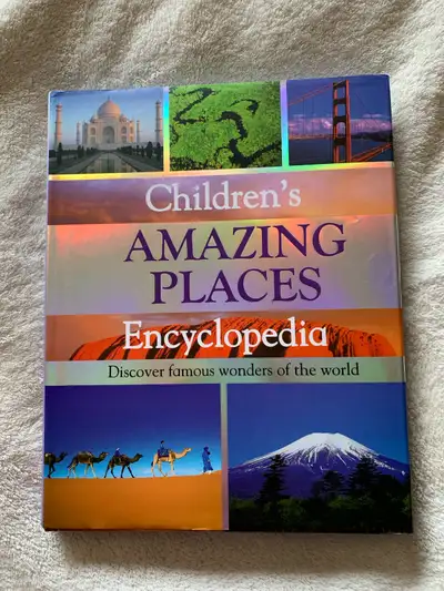 Amazing Places Children's Encyclopedia Hardcover Book, View more