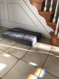 Dog Bed for    up to 40  lbs. Grey, Orthopedic. New 20x30