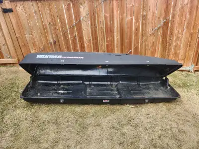 Yakima rocket box car top carrier - for parts or repair, View more