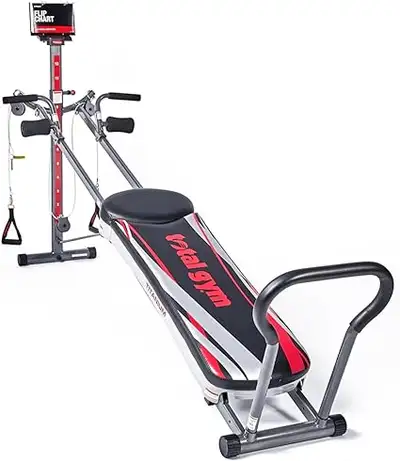 Total Gym Titanium Total Gym Titanium delivers a total body workout with 60+ exercises on one machin...