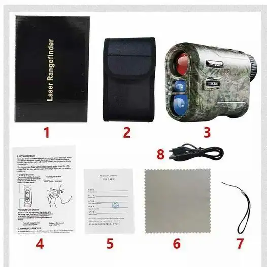 Laser Rangefinder Golf Hunting Rechargeable 600 yard in Golf in Ottawa - Image 5