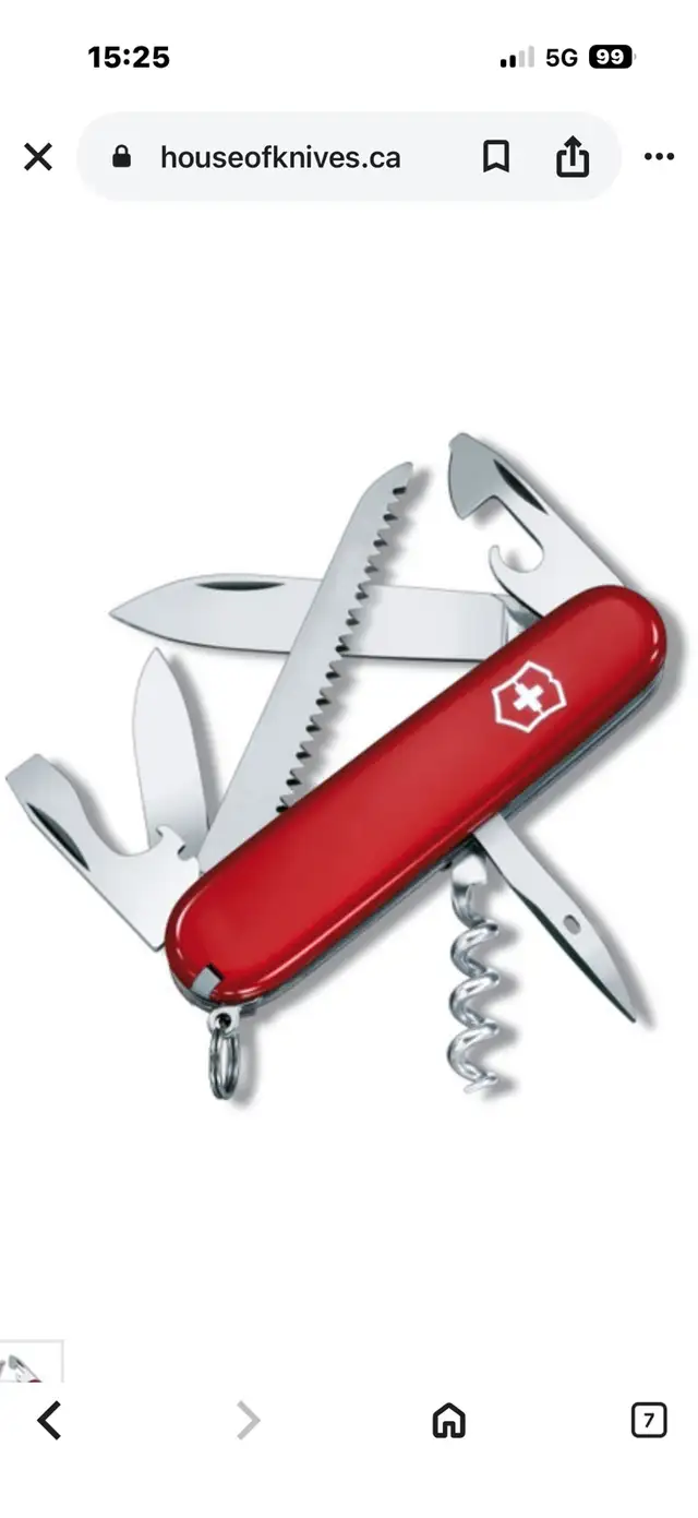 VICTORINOX le camper et le  huntsman in Fishing, Camping & Outdoors in Laval / North Shore - Image 2