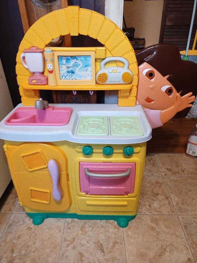 Dora Play Kitchen in Toys & Games in Peterborough - Image 2