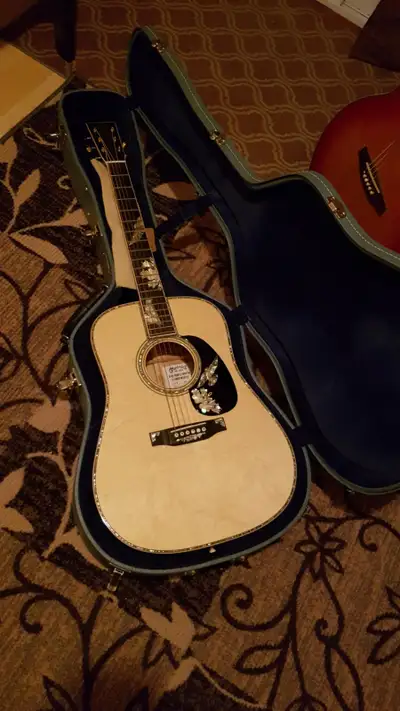 Martin D-42, Purple Martin Flamed Myrtle, View more