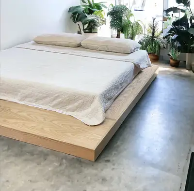 Custom Crafted Platform Bedframe, View more