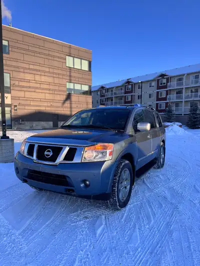Selling my beautiful 4X4 2012 Nissan Armada Platinum edition and it’s in amazing shape! The SUV is a...