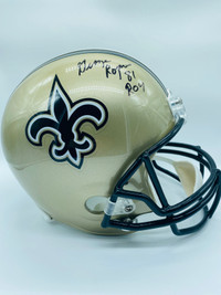 George Rogers Autographed New Orleans Saints Helmet
