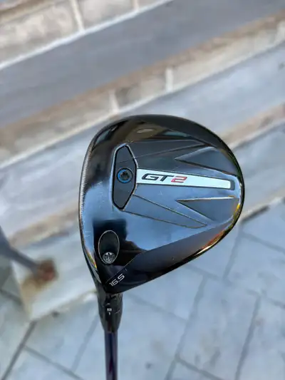 LH Titleist GT2 16.5 fairway wood with Ventus TR 8X, View more