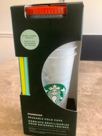 STARBUCKS REUSABLE COLD CUPS