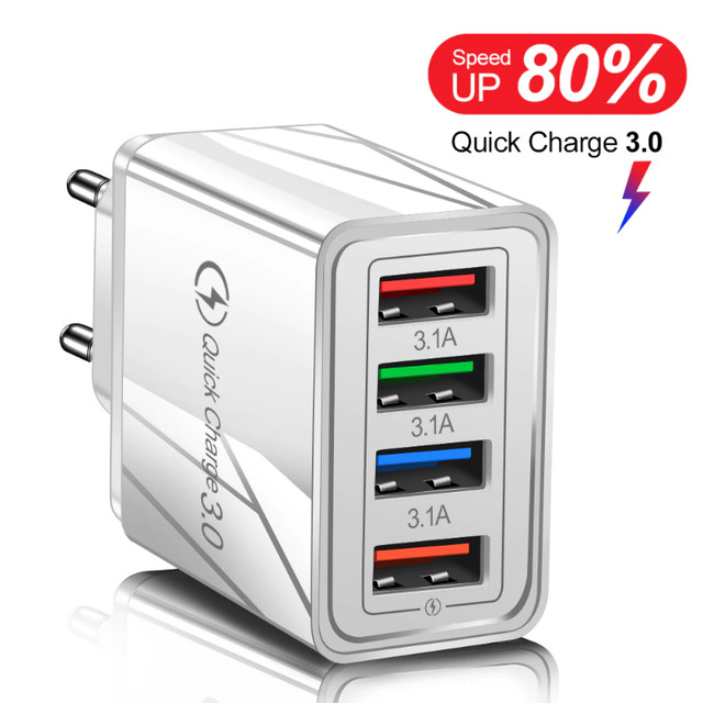 USA - USB Charger Quick Charge 3.0 For Phone Adapter for iPhone dans Appareils photo et caméras  à Ouest de l’Île