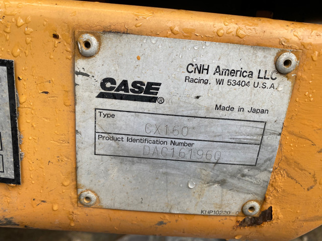 2006 case cx160lc in Heavy Equipment in Sudbury - Image 4