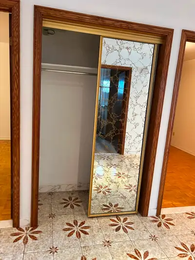 Vintage Mirrored Pannels/Panneaux Miroir Vintage, View more
