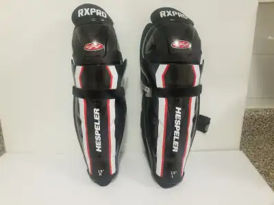 HESPELER HOCKEY SHIN PADS JUNIOR SIZE 13, View more