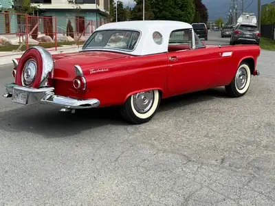 1956 FORD THUNDERBIRD CONVERTIBLE with REMOVABLE HARDTOP History/Overview: Purchased 10 years again...