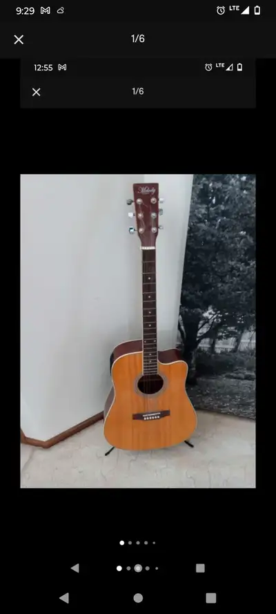 MINT CONDITION 6 STRING MELODY ACOUSTIC GUITAR! ONLY $195, View more