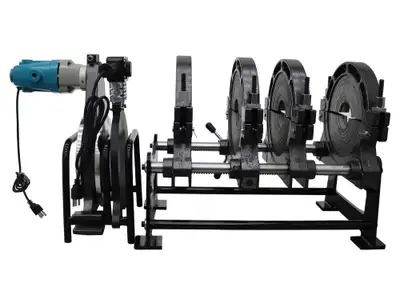 Pipe Welder Electric Tube Butt Fusion Machine Hot Melt Solder for PE PP PB PVDF PPR (3.54-9.84” Four...