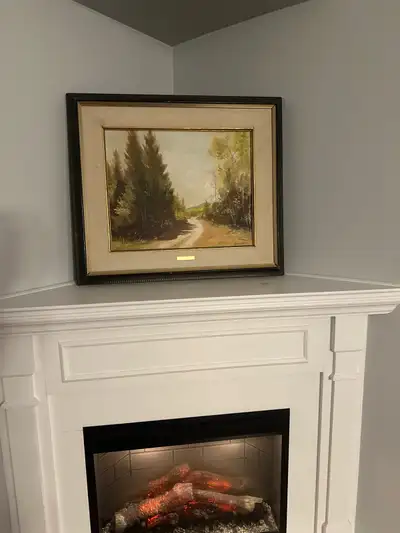 Heinz Pundleider “county road” painting , View more