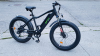 SAVE $1800! NEW 48V LITHIUM 13AH FAT TIRE 100km 