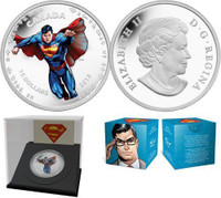 2013 'Modern-Day Superman' Royal Canadian Mint $15 Silver Coin