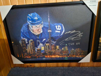 Mitch Marner Signed Limited Edition Skyline Canvas 