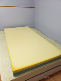 Barely used clean Foam Matress Topper - Double in Size