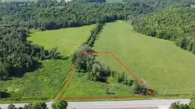 Unique Building Lot for sale at River Road near Renfrew.