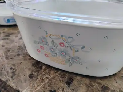 VINTAGE CORNING WARE WITH LID, View more