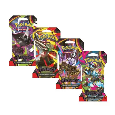 Pokemon TCG Mega Evolution Pitch Black Blister Packs Lot Of 4, View more