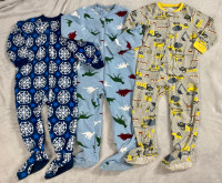 3T boys pyjamas sleeper lot 